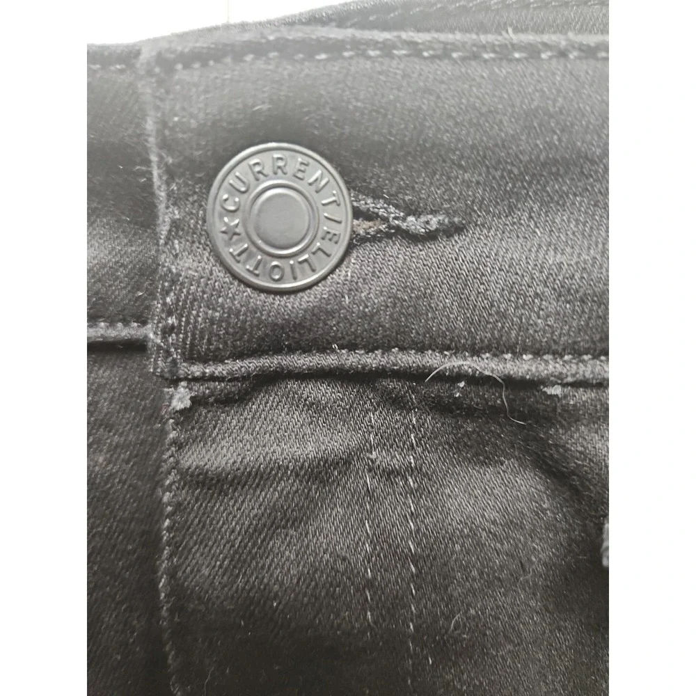 Current Elliott The Skinny The Borderline Black Jeans Size 25